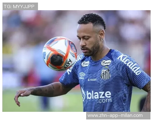 内马尔激情庆祝桑托斯末轮胜利成功保级深情告白桑托斯我永远爱你